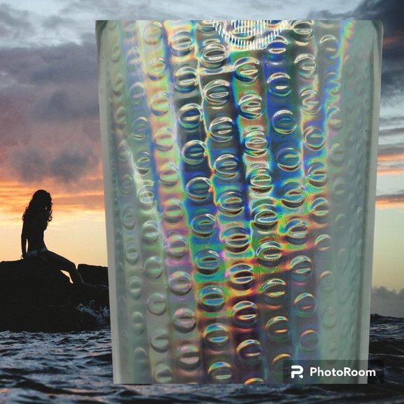 Starbucks 24oz Tumbler Plastic Green With Iridescent Mermaid Color - Picture 3 of 5